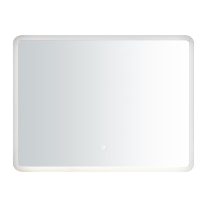 Nordlux Dovina, zrcadlo s osvětlením, 20W LED 4000K, s vypínačem, 60x80cm, IP44