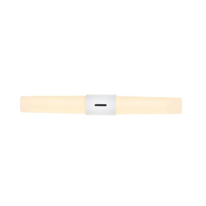 Nordlux Helva Double, nástěnné koupelnové svítidlo LED 9W 3000K, bílá, délka 42,5cm, IP44