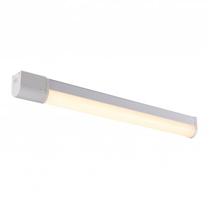 Nordlux Malaika 68, nástěnné svítidlo nad zrcadlo s vypínačem a zásuvkou LED 15W 3000K, bílá, délka 68,4cm, IP44