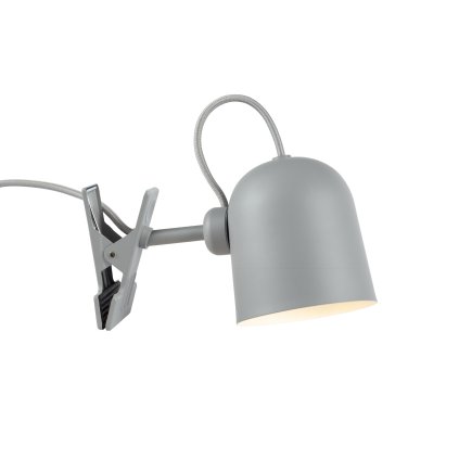 Nordlux Angle, lampička s klipem 1xGU10 max.15W, šedá, průměr 10cm