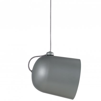 Nordlux Angle E27, závěsné svítidlo s možností změny směru svícení, 1x E27 max.60W, šedá, průměr 20,6cm
