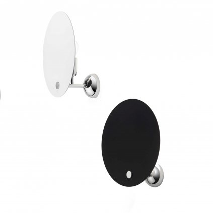 Nemo Kuta wall, černé nebo bílé nástěnné svítidlo, 1x100W E27, průměr 30cm