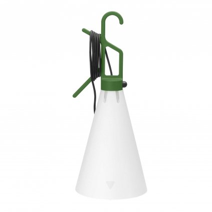 Flos Mayday outdoor, zelené přenosné svítidlo, 1xE14, výška 53cm, IP65