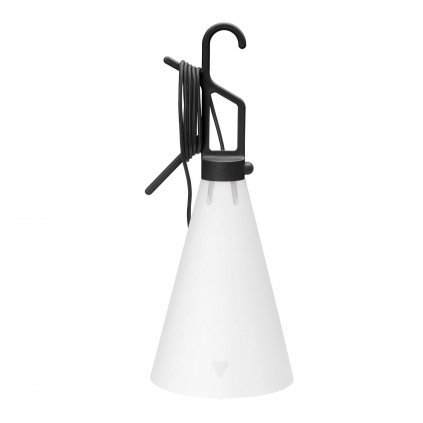 Flos Mayday outdoor, černé přenosné svítidlo, 1xE14, výška 53cm, IP65