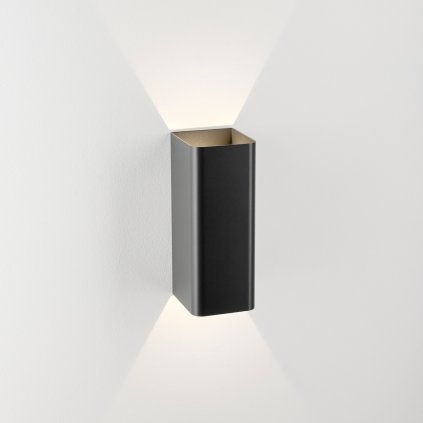 Venkovní nástěnné svítidlo Lugo Square LED 13,2W 3000K, antracit, výška 24cm, IP54