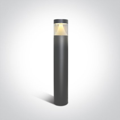 Venkovní sloupkové svítidlo Polis LED 12W 3000K, antracit, výška 80cm, IP65