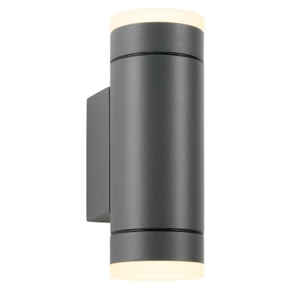 Venkovní nástěnné svítidlo Vida Wall Up/Down LED 11,5W 3000K, antracit, výška 17,5cm, IP54