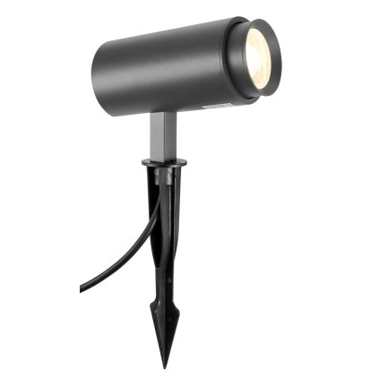 Venkovní reflektor s trnem Zamora LED 8,6W 3000K, antracit, IP54
