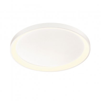 Redo Iconic, bílé stropní svítidlo LED 50W 3000/4000K, tříkrokové stmívání, průměr 58cm