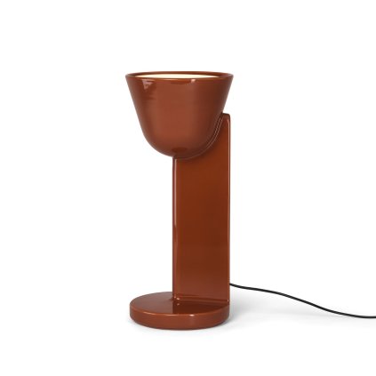 Flos Céramique Up, červená keramická lampa se stmívačem, 1x8W E27, výška 50,4cm
