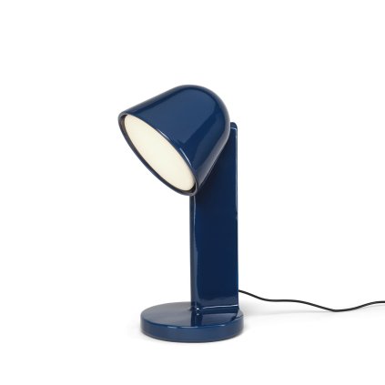 Flos Céramique Down, modrá keramická lampa se stmívačem, 1x8W E27, výška 48,9cm