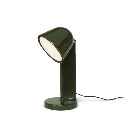 Flos Céramique Down, zelená keramická lampa se stmívačem, 1x8W E27, výška 48,9cm