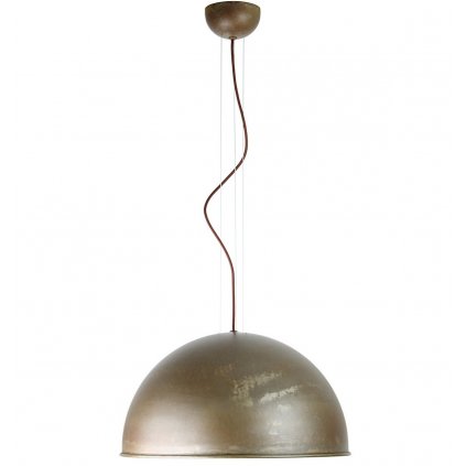 Il Fanale Galileo, závěsné svítidlo železo/stříbrná, 1x15W E27, průměr 60cm