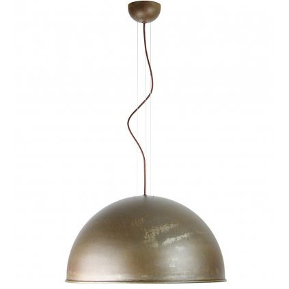 Il Fanale Galileo, závěsné svítidlo železo/stříbrná, 1x15W LED E27, průměr 80cm