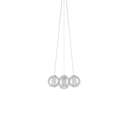 Lodes Random Cloud 7 ø23, závěsné svítidlo LED 7 x 5W 3000K, čiré sklo, průměr 62cm