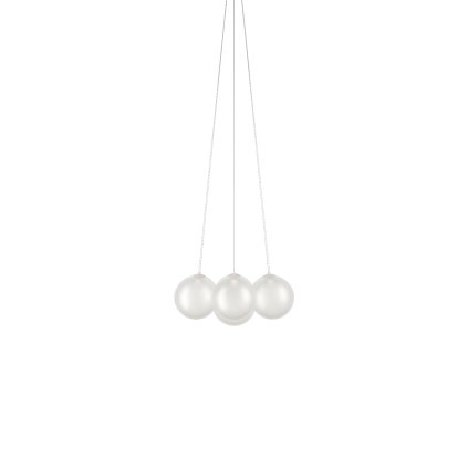Lodes Random Cloud 7 ø23, závěsné svítidlo LED 7 x 5W 3000K, bílé sklo, průměr 62cm