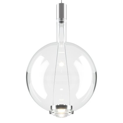Lodes Sky-Fall Round Large, závěsné svítidlo z křišťálového skla, 14W LED 3000K dim, průměr 34cm