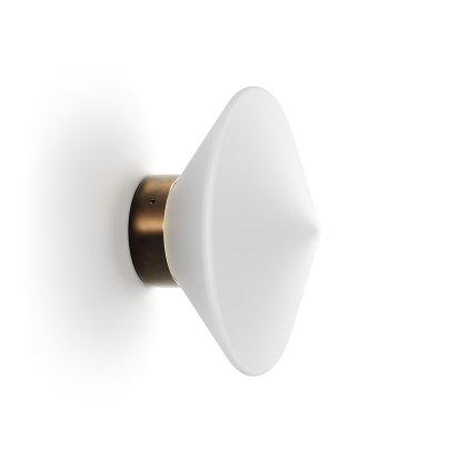 Il Fanale Foam, nástěnné svítidlo, 1xE27 max 10W, morocco/mléčné sklo, prům. 20cm, IP44
