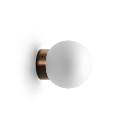 Il Fanale Foam, nástěnné svítidlo, 1xE27 max 10W, morocco/mléčné sklo, prům. 12cm, IP44