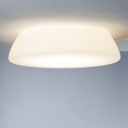 Lucis Bowl, skleněné stropní svítidlo s neviditelným uchycením LED 19,7W 3000K, průměr 50,5cm