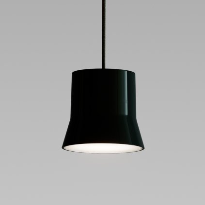 Artemide GIO.light suspension, černé designové svítidlo, 1x9W LED 3000K, prům. 10,7cm