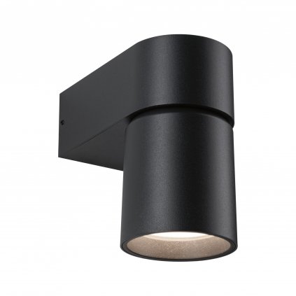 Paulmann Kimu, antracitové venkovní nástěnné svítidlo, nastavitelné 1x8W LED 3000K, výška 14,4cm, IP44