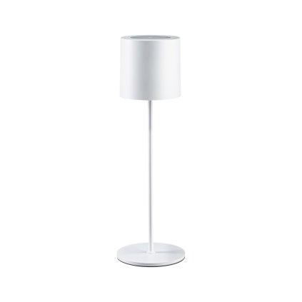 Paulmann Tuni, bílá nabíjecí lampička, 2,8W LED 2700K dotykové ovládání, výška 35cm, IP44