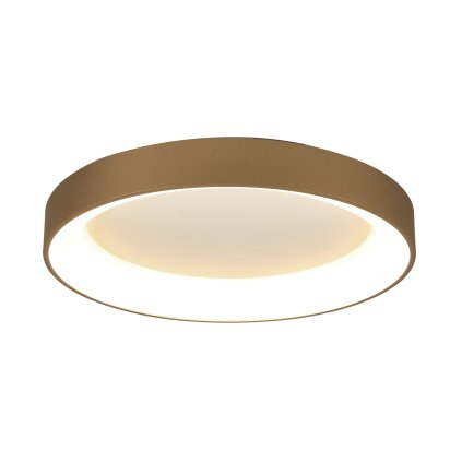 Mantra Niseko II, stropní kruhové svítidlo LED 58W, 2700-5000K, dálk. ovládání, zlatá, průměr 78cm