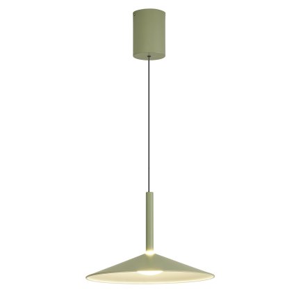 Mantra Calice, stahovací závěsné svítidlo LED 9W, 3000K, zelená, průměr 32cm