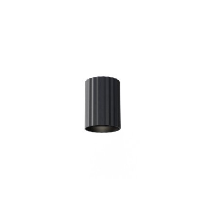 Redo Delphi, černé stropní svítidlo, 1x7W GU10, ø7cm, výška 9,5cm