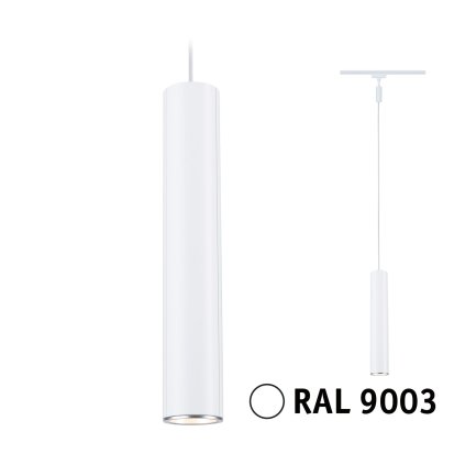 Paulmann Catalejo, závěsné svítidlo pro Urail, 1x10W GU10, signální bílá, výška 38cm