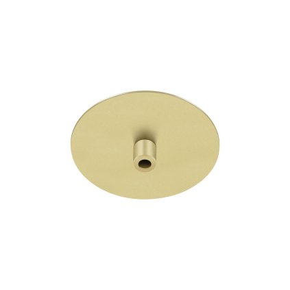 SLV Fitu, zlatá zapuštěná stropní rozeta, průměr 8,5cm