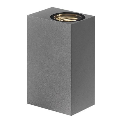 Nordlux Absol, LED venkovní antracitové nástěnné sítidlo 2x6,5W, výška 15cm