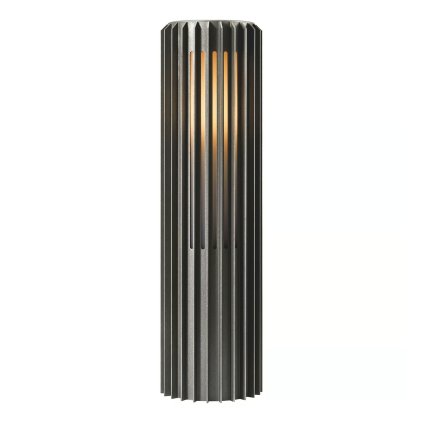 Nordlux Aludra, venkovní sloupkové svítidlo 1xE27, šedá, výška 45cm