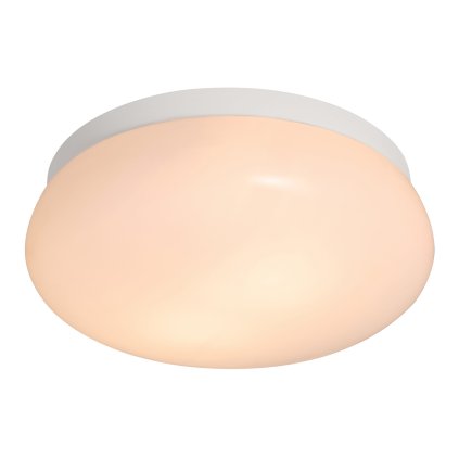 Nordlux Foam, koupelnové stropní svítidlo 2xE27, bílá, průměr 34cm, IP44