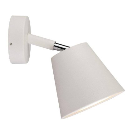 Nordlux IP, nástěnné svítidlo 1xGU10, bílá/nerez, výška 18cm