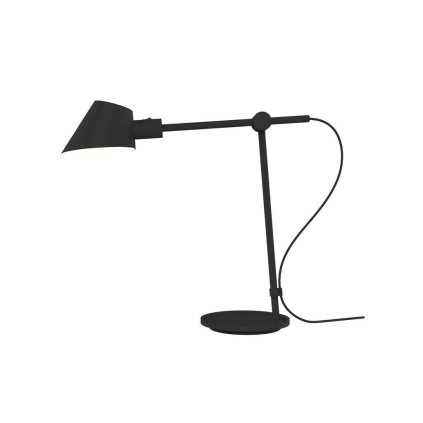 Nordlux Stay, černá stolní lampa 1xE27 s vypínačem, výška 53cm