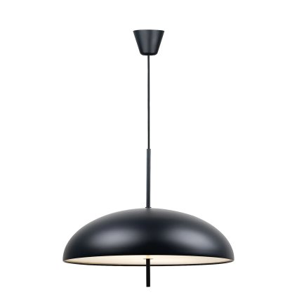 Nordlux Versale, černé závěsné svítidlo 2xE27, průměr 35cm