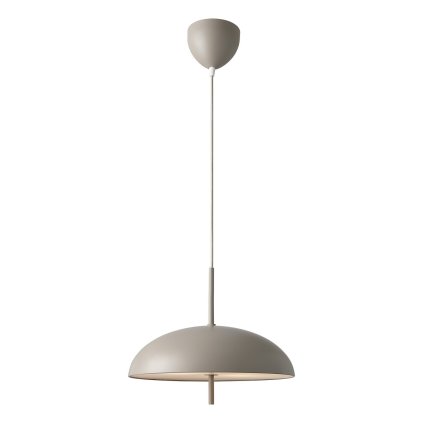 Nordlux Versale, hnědé závěsné svítidlo 2xE27, průměr 35cm