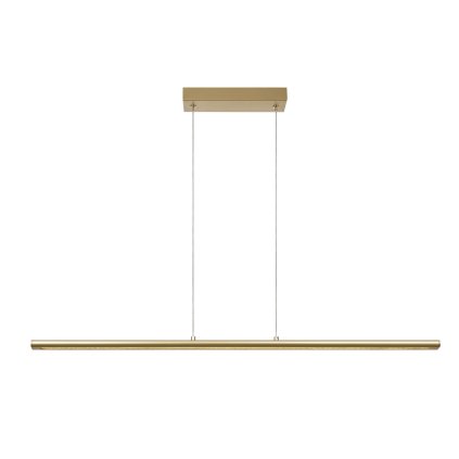 Mantra Lineal, zlaté lineární závěsné svítidlo LED 38W 3000K, délka 122cm