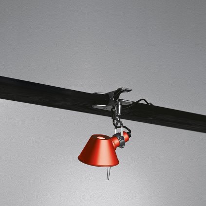 artemide tolomeo pinza cervena