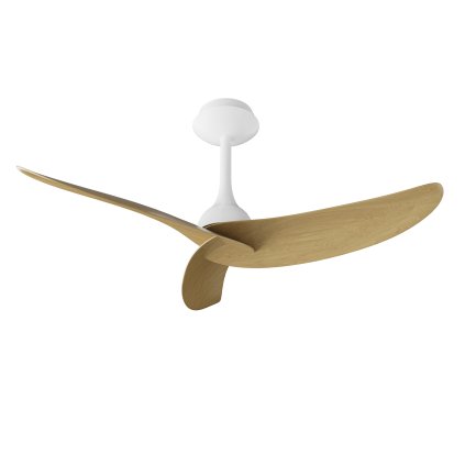 Mantra Ipanema III, lopatkový ventilátor s dálk. ovladačem, bílá/dřevěná, průměr 107cm