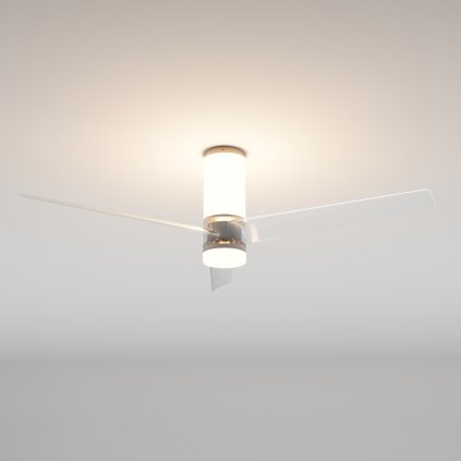 Mantra Up Down, lopatkový ventilátor se svítidlem a dálk. ovladačem, LED 45W 2700-5000K, bílá, průměr 122cm