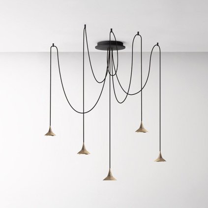 artemide unterlinden pavouk mosaz