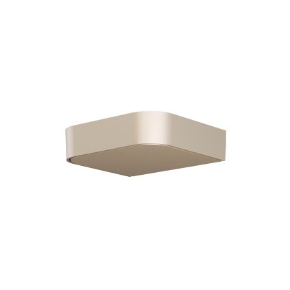 Lodes Shift small, svítidlo pro nepřímé osvětlení, 1x16W LED 2700K TRIAC, matná champagne, 17x15cm