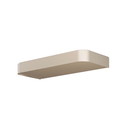 Lodes Shift large, svítidlo pro nepřímé osvětlení, 1x32,5W LED 2700K DALI, matná champagne, 34x15cm