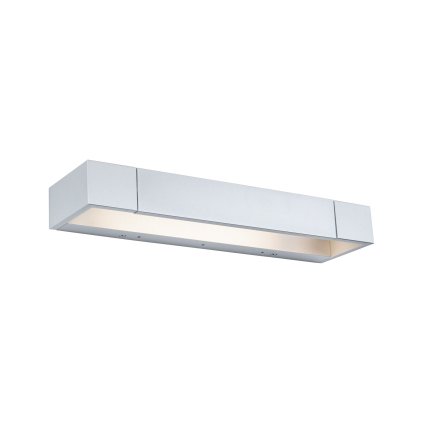Paulmann Lucille, mat hliníkové nástěnné svítidlo s nastavitelným směrem svícení, 11W LED 2700K tříkrokové stmívání, 40cm, IP44
