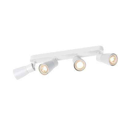 SLV Puri 2.0 Dome, bílé nástěnné/stropní svítidlo 4xGU10, délka 36,5cm