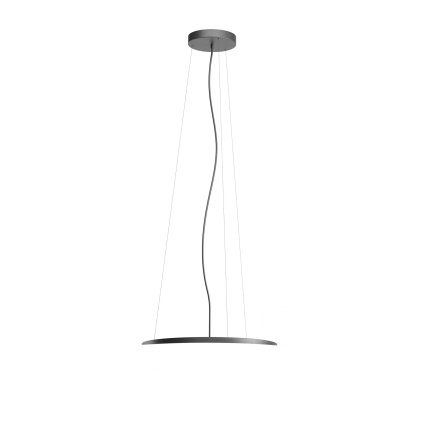 Redo Dama, černá stropní rozeta pro model Ø60cm, průměr 20cm