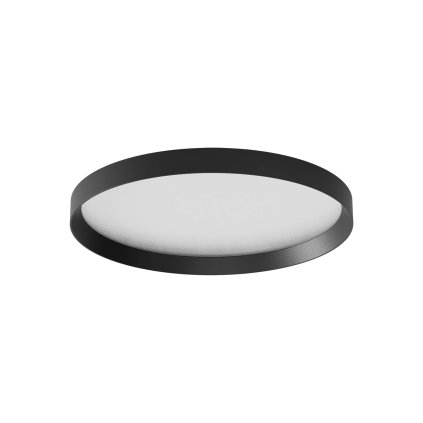 Redo Dama, černé stropní svítidlo, LED 40W, 3000/4000/5000K, průměr 45cm, TRIAC